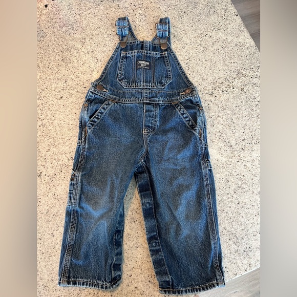 Toddler Boy Overalls Osh Kosh 18 Months - Picture 1 of 5